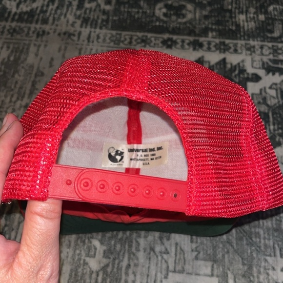 Vintage Red Fightin' Hoosiers Trucker Hat - Picture 3 of 6
